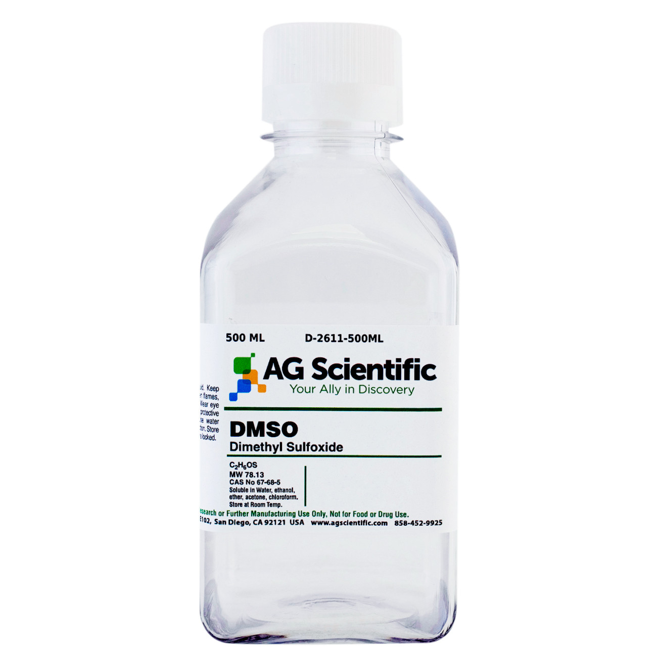 DMSO [Dimethyl Sulfoxide], 500 mL