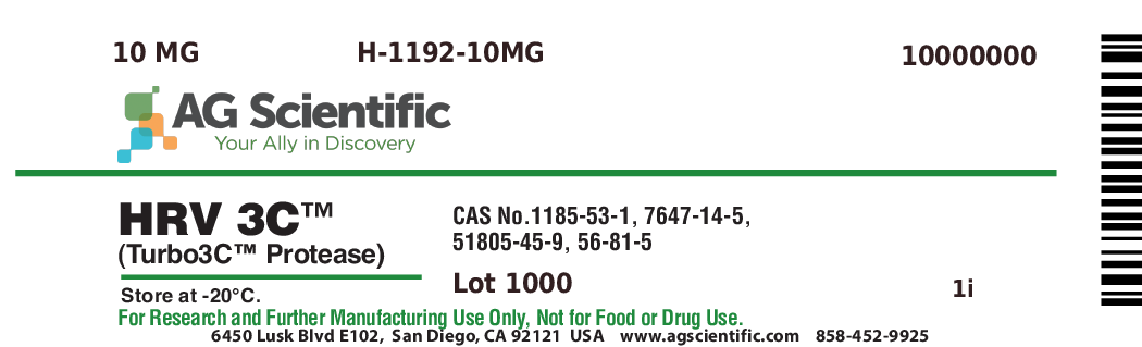 HRV 3C<sup>TM</sup> (Turbo3C<sup>TM</sup> Protease), 10 MG